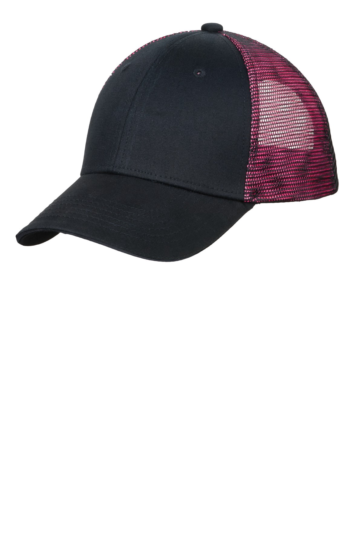Double Mesh Snapback Sandwich Bill Cap 
