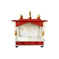 thumbnail image 1 of Wooden Pooja Temple For Home And Office / Rajasthani Ethnic Handcrafted Wooden Temple / Pooja Mandir / Pooja Ghar / Temple For Home, 1 of 5