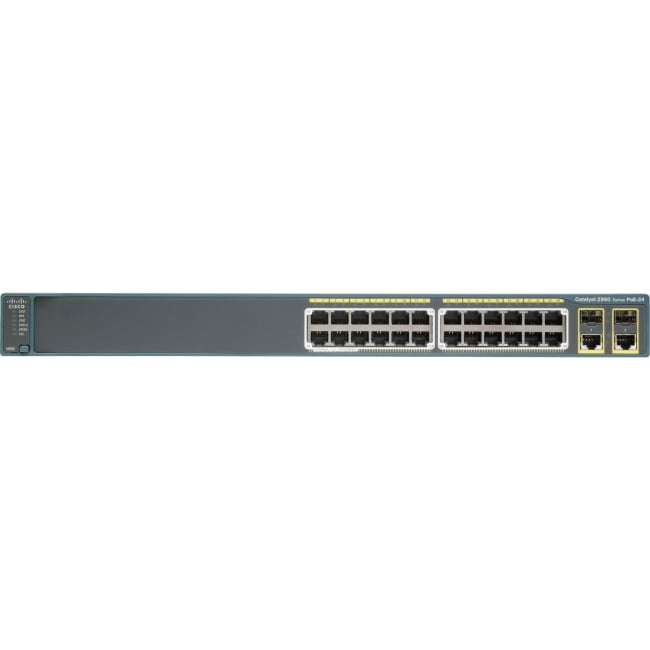 Cisco Catalyst 2960-24PC-L 24-Port Ethernet Switch w 2 Uplink Interfaces by Cisco