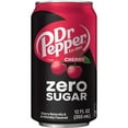 thumbnail image 5 of Dr Pepper Zero Sugar Cherry Soda Pop, 12 fl oz, 12 Pack Cans, 5 of 9
