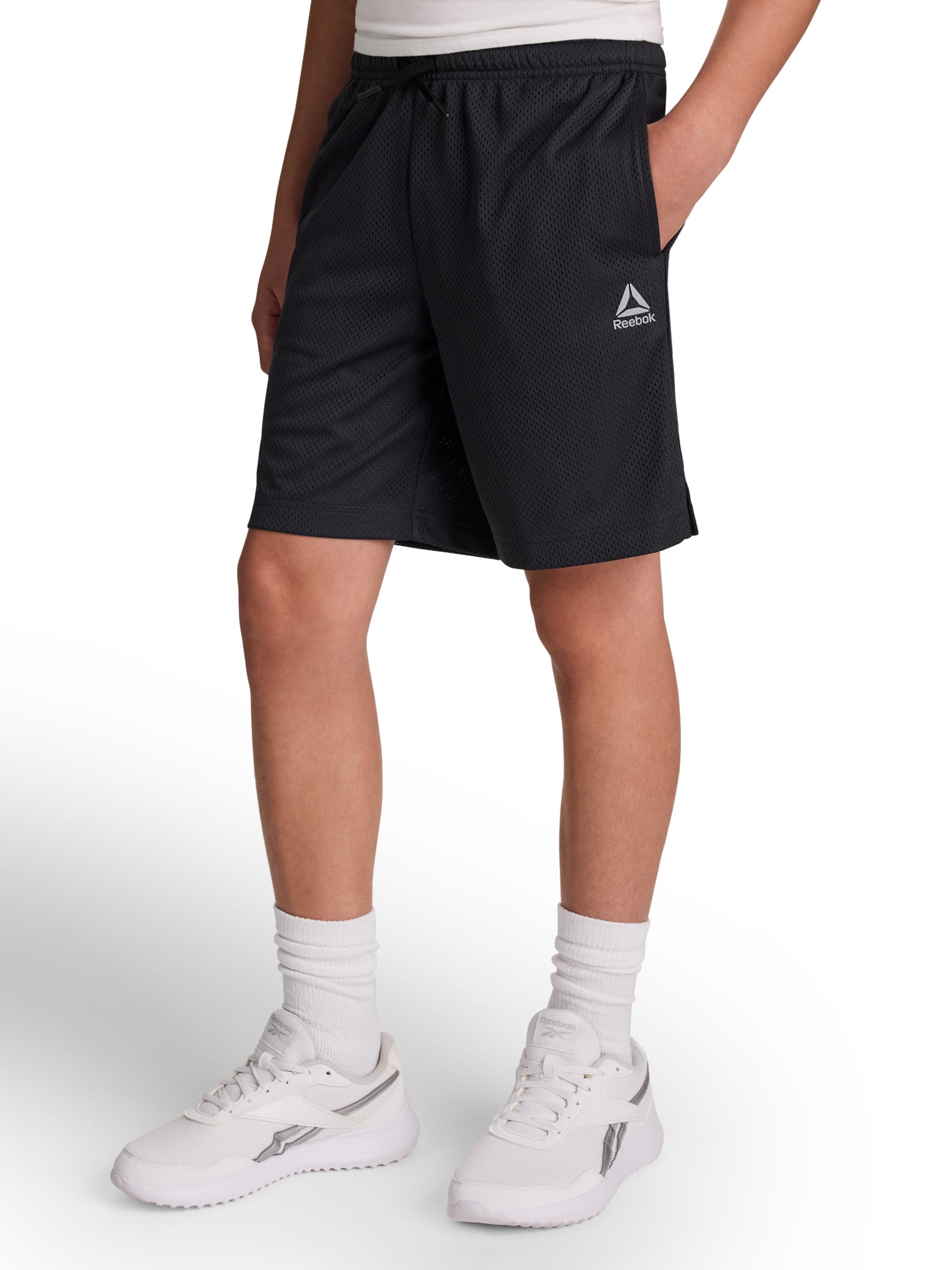 Reebok Boy's Athletic 2-Pack Mesh Short, Sizes 4-18
