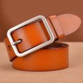 thumbnail image 2 of MANHUJI Boho Belts for Women Women's Universal Belt Needle Buckle Belt Casual Fashion Wide Belt Can Be Perforated Belt Waist Chains for Women (Orange,A), 2 of 4