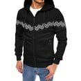 Hessimy Men's Heavyweight Full Zip up Hoodie Jacket Warm Zipper