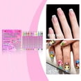 thumbnail image 3 of Nail Art Pens Set Nail Polish Pens Nail Art Drawing Graffiti Marker 12pcs/1set, 3 of 5