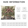 thumbnail image 5 of GOSMITH  Best Christmas Pillow Covers, Holiday Christmas Decorations Pillow Cases, for Home Sofa Couch Cushion Indoor Decor, 5 of 5