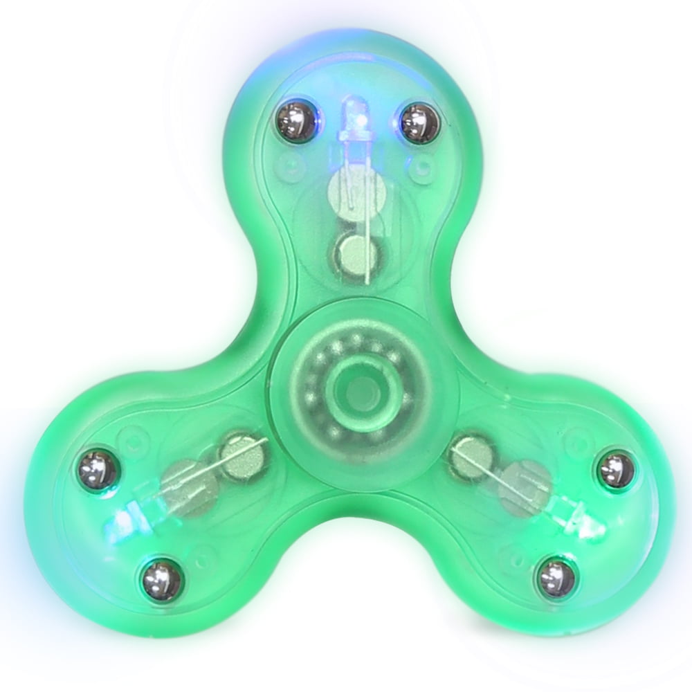 Tri Spinner Hand spinner Fidget Spinner  ADHD EDC For Autism DESK green 