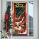thumbnail image 3 of Precios de Oferta, Decoración navideña para puerta, regalo de Papá Noel Akmoler, 3 of 9