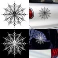 thumbnail image 2 of HEVIRGO Spider Web Style Car Body Window Sticker Reflective Decal Decor Accessories, 2 of 8