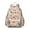 Dogs with Flowers, variant on French Bulldog Dog Pattern with Flowers Backpack for School,Cute School Bag,Schoolbag with Adjustable Shoulder Straps & Padded Back,13.4"x11"x4.7"
