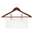thumbnail image 3 of Non Slip Velvet Hanger Clips  20 Pack  Gray, 3 of 11