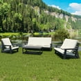 thumbnail image 5 of Stable Structure Hips For Various Outdoor Locations - Grey Grey/beige With Cushion, Porch, Poolside, Terrace And Yard, To Changes, 5 of 6