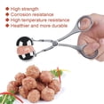 thumbnail image 6 of Anauto Meat Baller, Home Maker Non Stick Meat Melon Baller Maker Stainless Steel Cookie Dough Meatball Scoop Ball size 1.38", 6 of 8