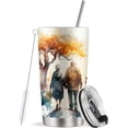 thumbnail image 2 of Best Birthday Gifts for Husband, 20oz Stainless Steel Coffee Tumbler with Lid and Straw, Husband Fathers Day Tumbler Gifts from Wife, Romantic Anniversary Valentines Gifts for Husband, 2 of 6