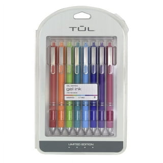 TUL Fine Liner Felt Tip Pen Fine 1.0 mm Silver Barrel Assorted Ink Colors  Pack Of 8 Pens - Office Depot