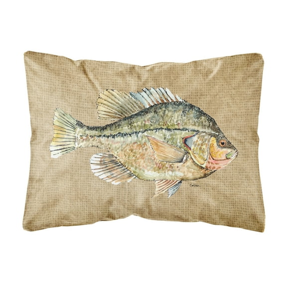 Carolines Treasures 8808PW1216 Croppie Canvas Fabric Decorative Pillow, 12H x16W, multicolor