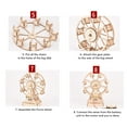 thumbnail image 4 of Ferris Wheel Building Kit, Burrs Free Wooden Assembly Project Educational  For Adults, 4 of 8
