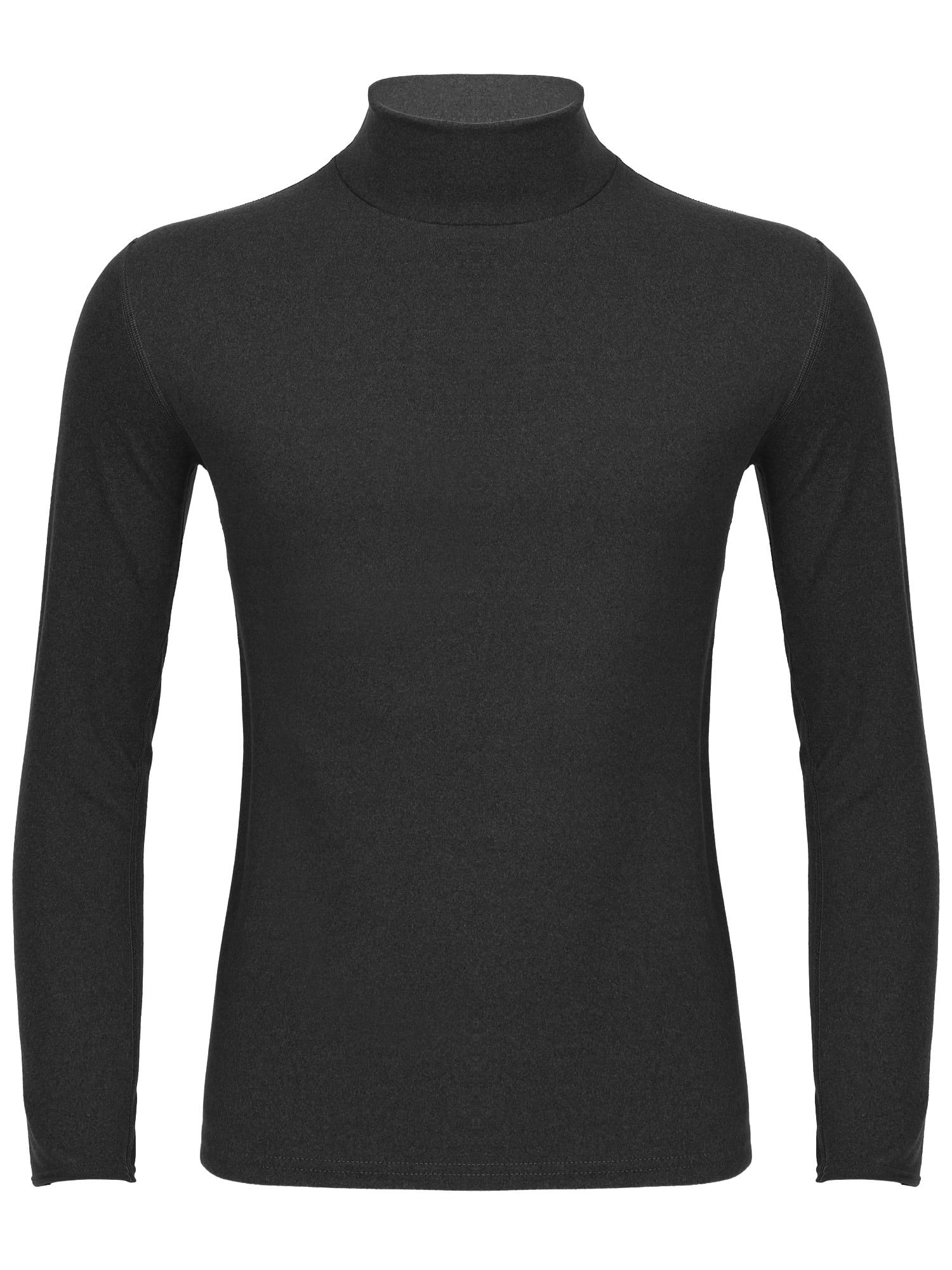 iiniim Thermals for Men Cold Weather Long Sleeve Turtle Mock Neck
