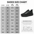 thumbnail image 2 of YHOON Men Walking Shoes Non Slip Lightweight Breathable Running Tennis Sneakers Athletic Workout Training Shoes All Black Size 7, 2 of 7