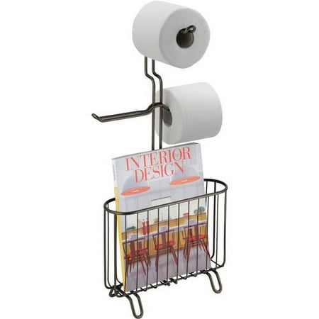 iDesign Classico Magazine Stand for Bath and Home