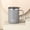 Gray, variant on Double Wall Stainless Steel Mug, 17 Oz Vacuum Insulated Travel Tumbler with Handle, Leak Proof Lid for Hot and Cold Coffee Drinks, for Office Car Commuting