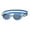 Blue/White, variant on Zoggs Predator Swim Goggles, White with Smoke Lens, Regular Fit