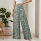 thumbnail image 1 of WILLBEST Pantalones Casuales de Mujer, de Cintura Alta, Holgados, Estampados, Cómodos, para Uso Diario, Estilo Relajado para Primavera, Verano y Otoño. Mediana, 1 of 6