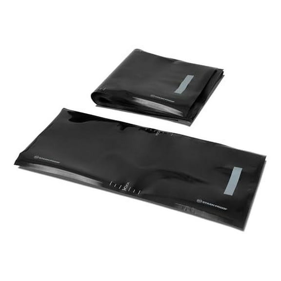 Vacuum Seal Bags 11" x 24" (50 Count) 5.5 Mil (Black and Black) - BPA Free Commerical Grade Food Saver for Storage, Sous Vide, and Meal Prep Sealer Bag