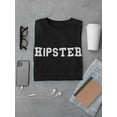 thumbnail image 3 of Hipster Lifestyle Men Black T-Shirt, Male Medium, 3 of 4