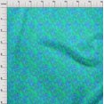 thumbnail image 3 of oneOone Cotton Jersey Sea Green Fabric Batik Sewing Fabric By The Yard Printed Diy Clothing Sewing Supplies 58 Inch Wide, 3 of 4