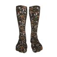 thumbnail image 5 of KLL Mushroom Garnish Print Cool Socks Men's Women's Crew Socks Funny Crazy Novelty Stockings, 5 of 8