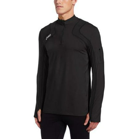Asics Men's Team Tech Half Zip Long Sleeve Athletic Running Shirt Top, 2 Colors