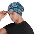 thumbnail image 3 of Gaeub Bohemian Mandala Print Beanie Hats for Men Women,Winter Caps,Knit Cuffed Beanie,Cuffed Cap,Great for Winter Activities, 3 of 7