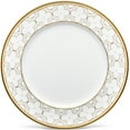 thumbnail image 4 of Noritake Trefolio Gold Set of 4 Dinner Plates, 4 of 7