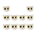 thumbnail image 2 of Cuentas espaciadoras de cabeza de gato Macarena manualidades DIY cuentas sueltas hechas a mano Ojos amarillos claros, 2 of 7
