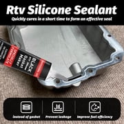 RTV Silicone Gasket Maker Black 170g, Oil & Antifreeze Resistant Sealant for Engines, Gearboxes, Pumps, Superchargers