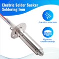 thumbnail image 4 of 2X Elementos de CalefaccióN para S-993A/S-995A Succionador de Soldadura EléCtrica Soldador de Desoldar Soldadura (220V), 4 of 8