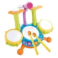 thumbnail image 4 of Instrumento musical de juguete tambor para niños con micrófono Hugo azul, 4 of 10