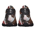 thumbnail image 5 of Cow Cattle Farm American flag Shoes Sneakers Black Size 13, 5 of 7