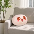thumbnail image 4 of Btomtd Cute Bun Throw Pillows, 12 Inch Stuffed Dumpling Cushion, Decorative Pillow for Sofa Bed, Gift for Teens Adults, E, 4 of 7