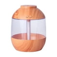 thumbnail image 2 of SMihono Mini Diffuseur d'Huile Aromatique pour Humidificateur Humidifiers for Bedroom, Multiples Options d'Éclairage, Grain de Bois, Humidificateur de Grain de Bois, Grand Réservoir d'Eau, 750 Ml après Dégagement, 2 of 7