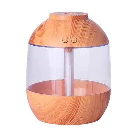 

Humidifier Aromatic Oil Diffuser Multiple Lighting Options Wood Grain Wood Grain Humidifier Large Water Tank 750ml