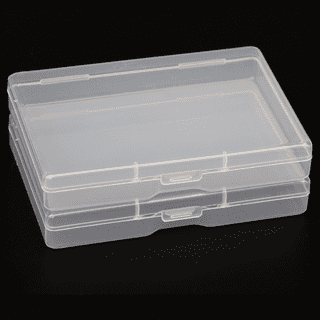 Clear Manicure Tool Box Lokyango Personal Nail Box Storage Case for  Organizing Plastic Nail Tool Box