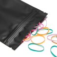 thumbnail image 3 of Smell Proof Bags - 100 Pack Smell Proof Bags - 3 x 4 Inch Resealable Mylar Bags Foil Pouch Bag Flat Bag Matte Black, 3 of 5
