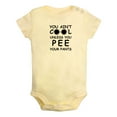 thumbnail image 5 of iDzn Pack of 2, You Ain't Cool Unless You Pee Your Pants & I Have Shat Upon My Pantaloons Funny Rompers For Babies, Newborn Baby Unisex Bodysuits, Infant Jumpsuits, Toddler One-Piece Oufits, 5 of 5
