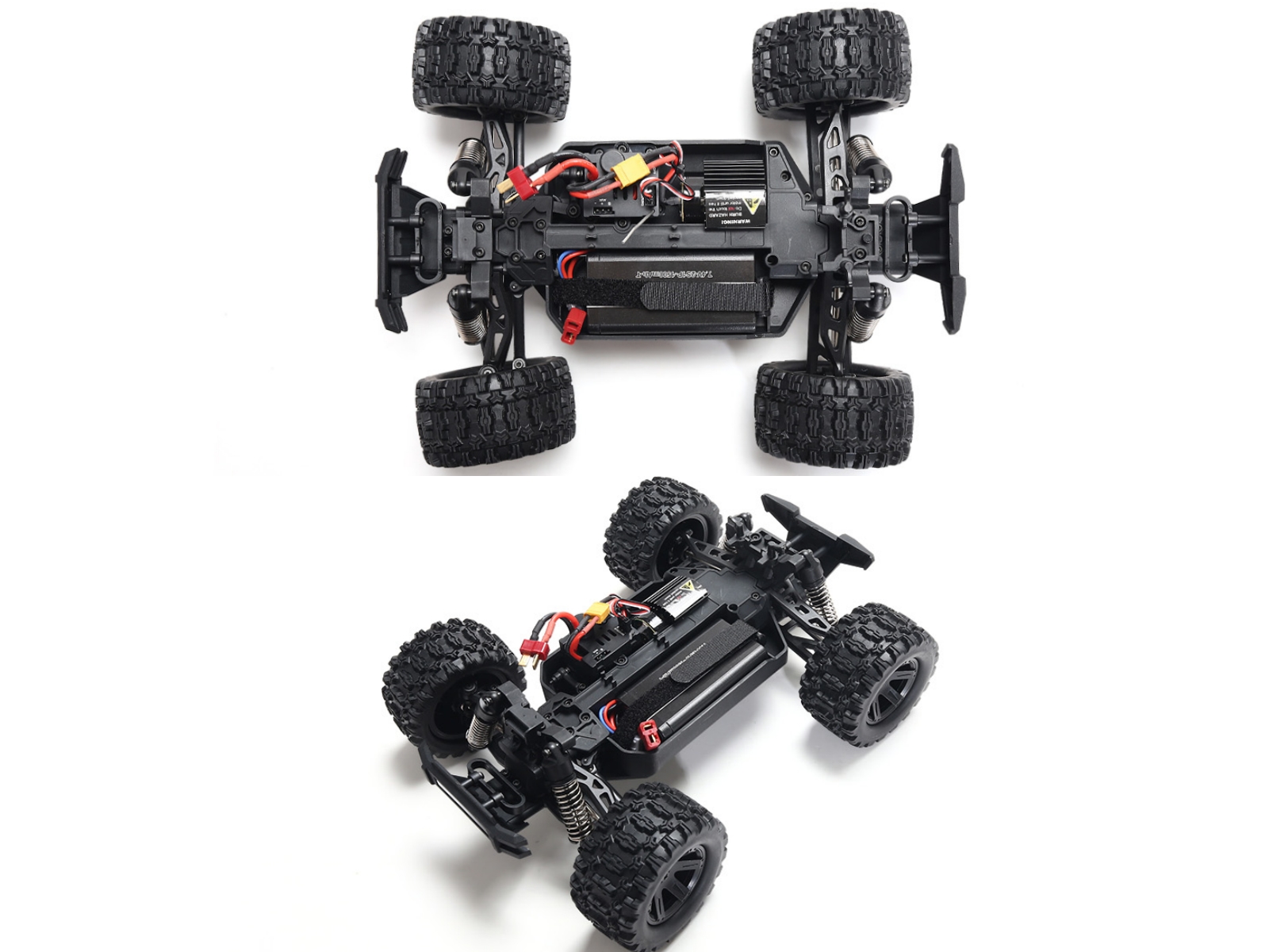 Jetwood 1/18 Fast Remote Control Car for Adults, Electric 4WD RTR RC Cars, High Speed RC Truck AWD, Max 35 kph Offroad Truck, JC18W with 2 Batteries