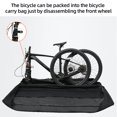 thumbnail image 3 of Bolsa de transporte portátil para bicicletas, estuche de almacenamiento para transporte de bicicletas de tela Oxford, 3 of 8