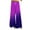 Purple, variant on USNSM Wide Leg Pants for Women Rainbow Colored Drawstring Stretchy Casual Pants Fall Baggy Hiking Palazzo Trousers Hot Pink XXL