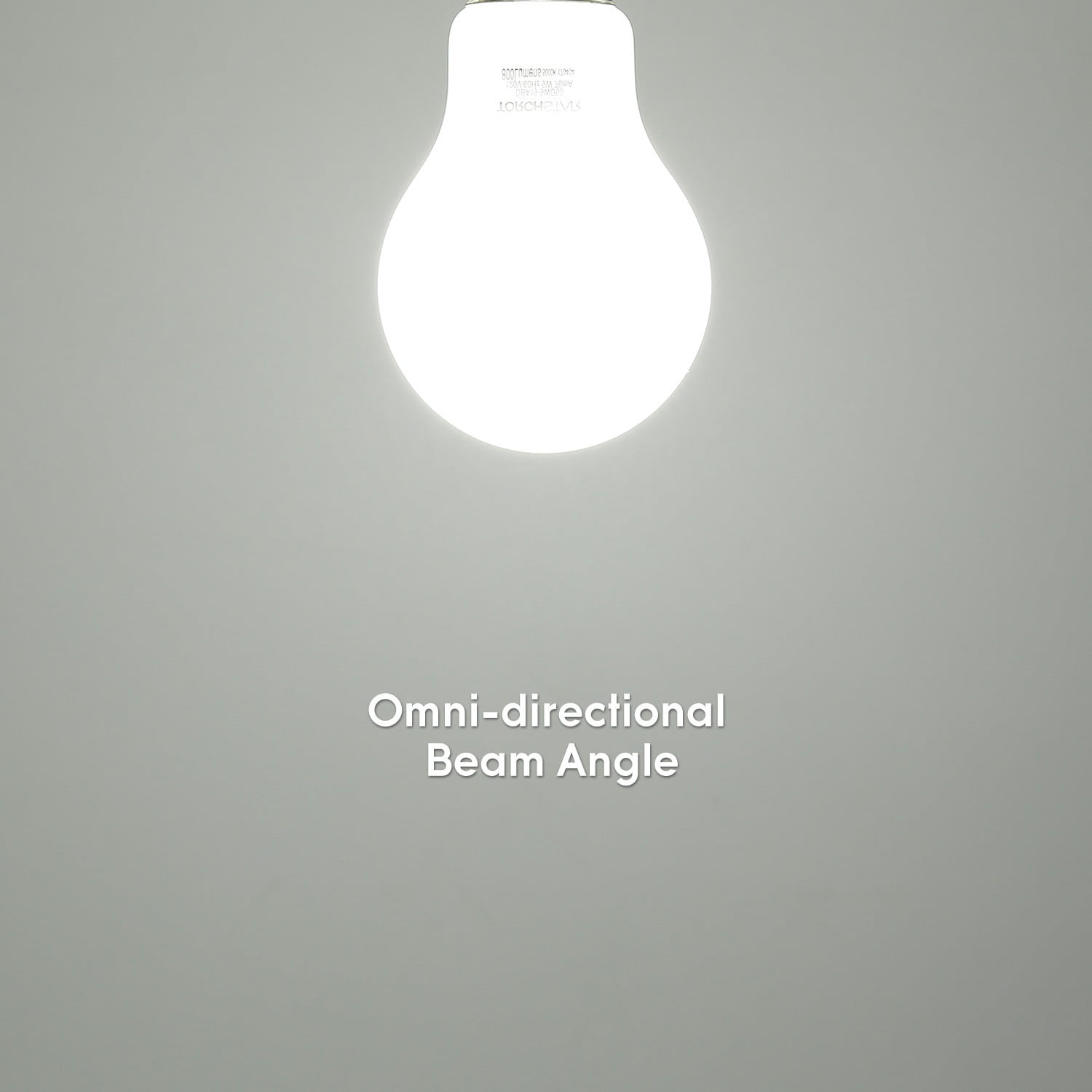 24 Pack 9W LED Dimmable A19 Frosted Glass Filament Light Bulb, 60W Equivalent Decorative Milky Light Bulb with E26 Base, UL & Energy Star Listed, 5000K Clear White, 300° Beam Angle