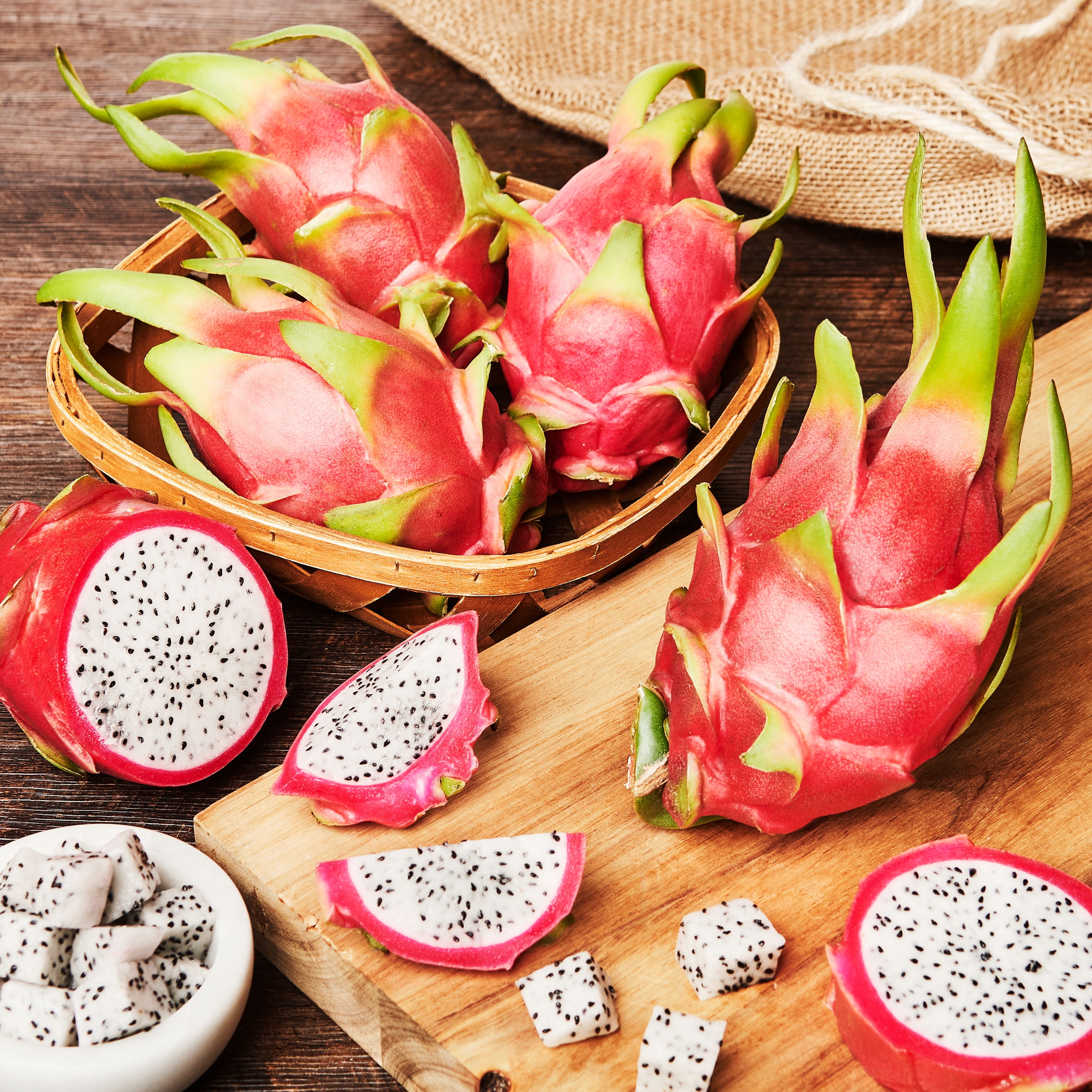 Fresh Pink Dragon Fruit 10 lb.