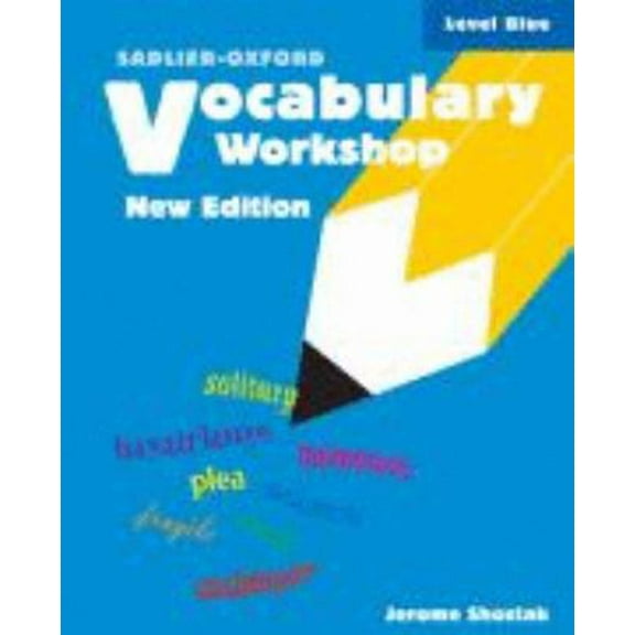Pre-Owned Vocabulary Workshop, Level Blue (Paperback) 0821503650 9780821503652